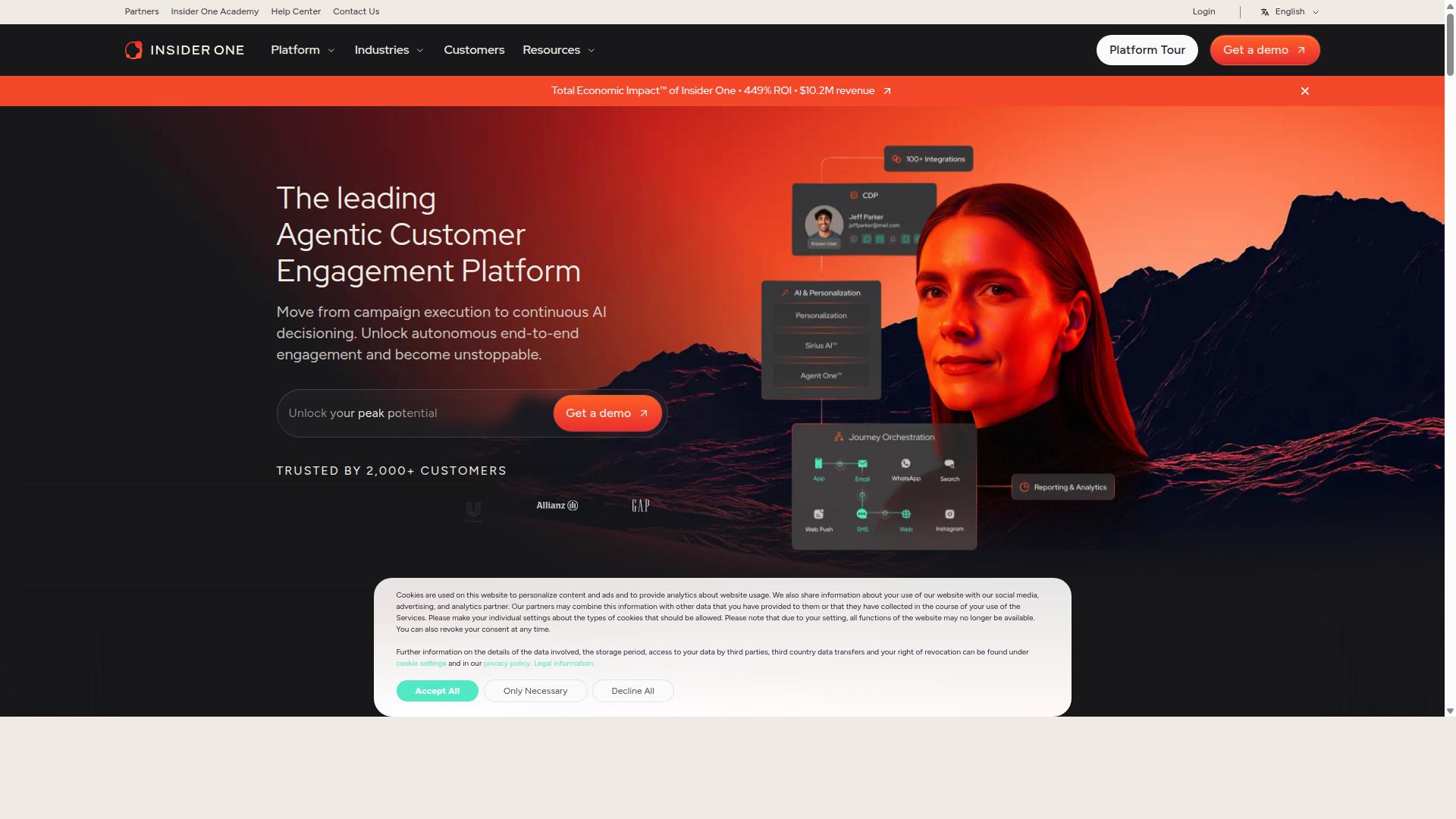 Insider One website